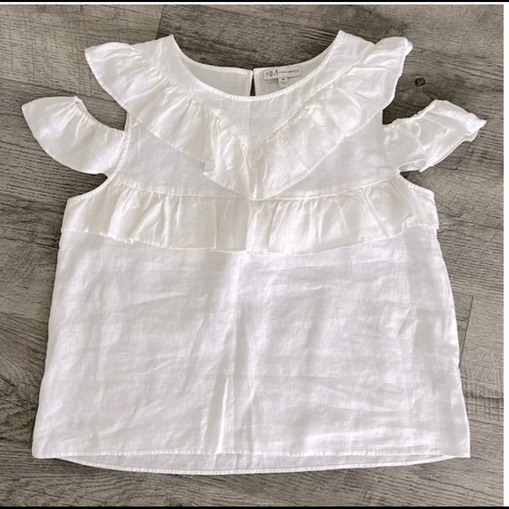Neiman Marcus Linen Blouse